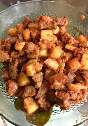 Foto resep Sambal Goreng Kentang Daging