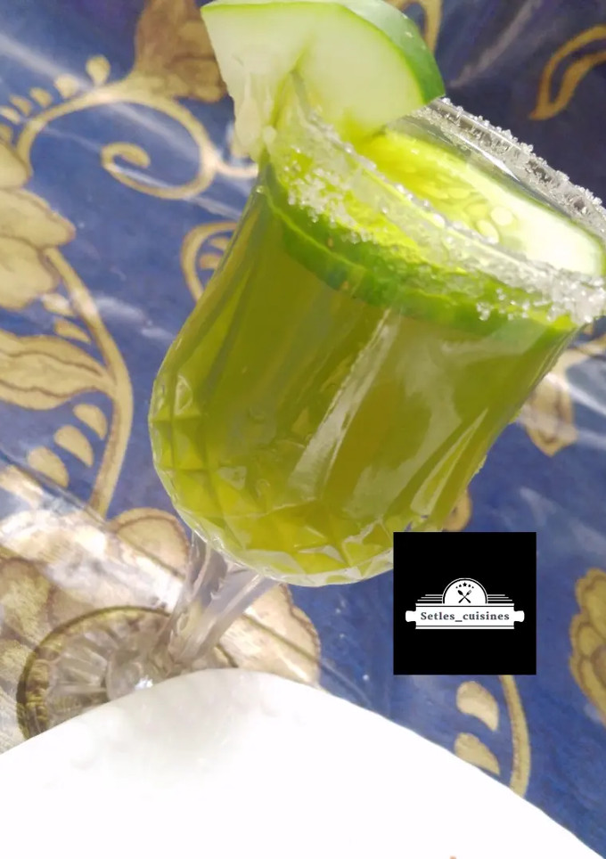A picture of Cucumber drink.