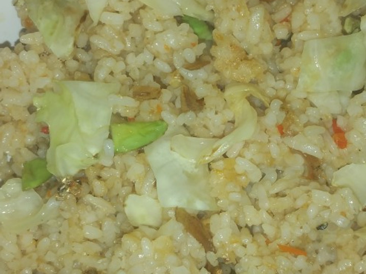 Resep Nasi Goreng Teri,Pete dan Kubis yang Enak