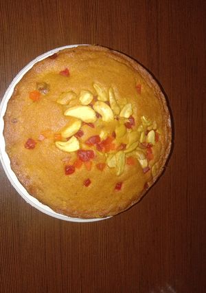 A picture of Orrange Tangi Cake.