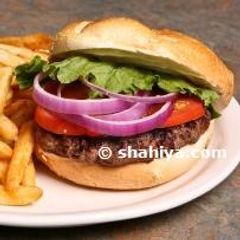 A picture of Gourmet Cheese Burger.