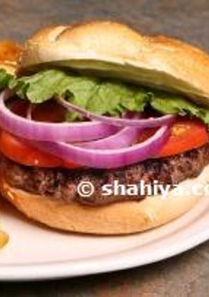A picture of Gourmet Cheese Burger.