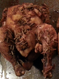 A picture of Rosemary Rock Cornish Game Hen.