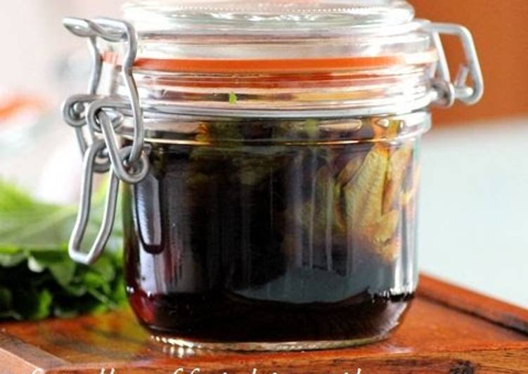 Easiest Way to Prepare Award-winning Shiso Garlic Soy Sauce