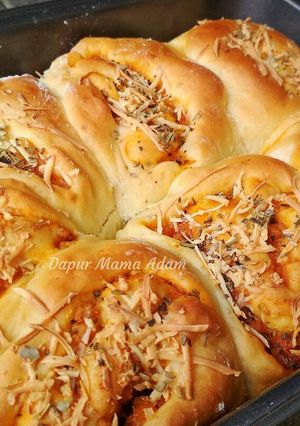 Foto resep Roti Gulung Pizza 2 Tanpa Ulen