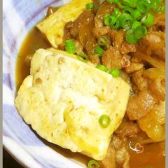 A picture of Basic Pork and Tofu Simmer for Meat Lovers.