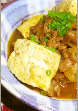 A picture of Basic Pork and Tofu Simmer for Meat Lovers.