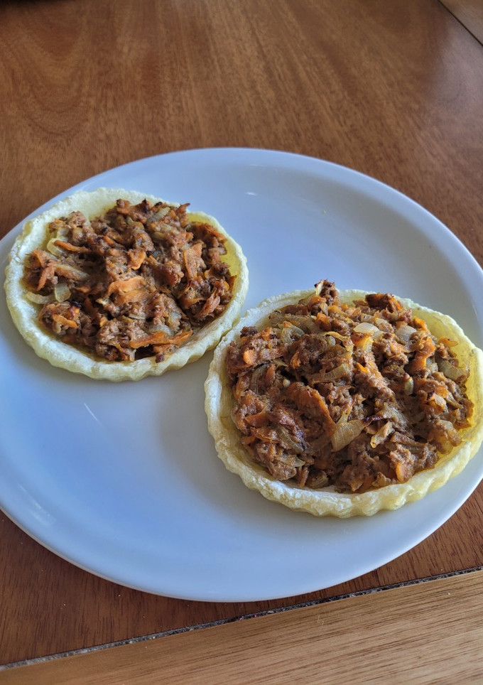Una foto de Tarteletas con masa de papa 🥔 APTO SIBO