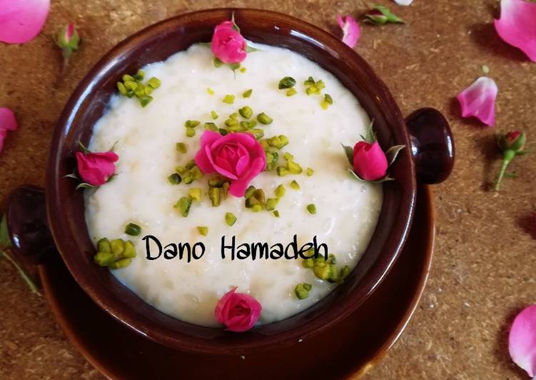 Simple Way to Prepare Homemade Milk Rice pudding