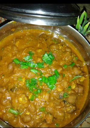 A picture of Amritsari chole.
