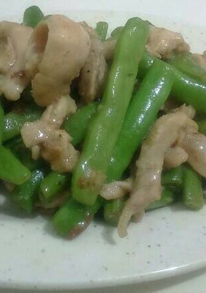 Foto resep Tumis Buncis dengan Ayam