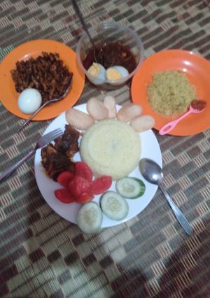 Foto resep Nasi kuning banjar simpel