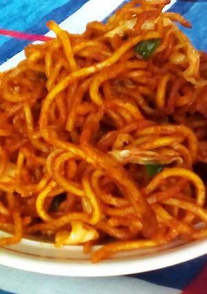Foto resep Mie Goreng Sederhana Pedas dan Enak