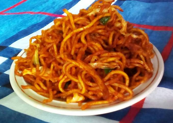 Mie Goreng Sederhana Pedas dan Enak