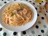 tomato carbonara pasta