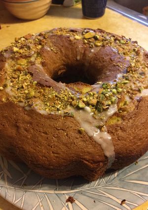 A picture of Pistachio Bundt Cake.