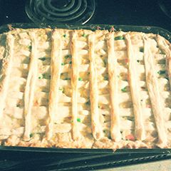 A picture of Easy chicken pot pie.