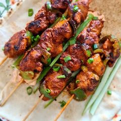 A picture of Grilled Mutton Malai Tandoori Tikka.