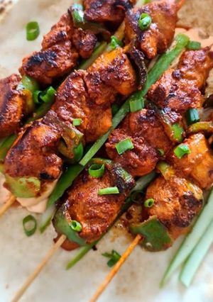 A picture of Grilled Mutton Malai Tandoori Tikka.