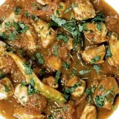 A picture of Pakistani spicy chiken karahi.
