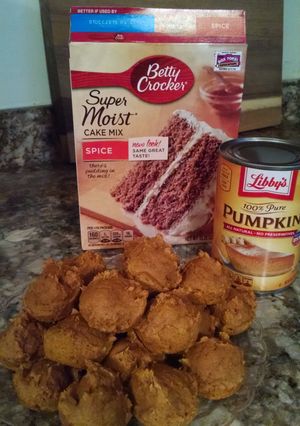 A picture of Pumpkin Spice Bites.