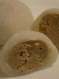 White Chocolate Daifuku with Walnuts and Kinako