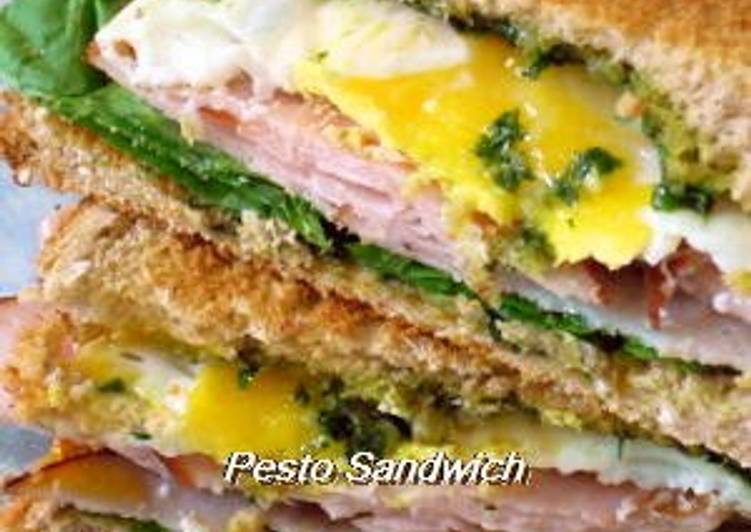 Sandwiches with Pesto Spread