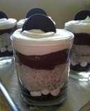 " OVER THE TOP CHOCOLATE CHEESECAKE OREO PARFAITS "