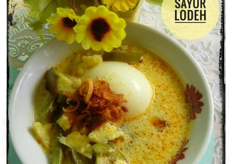 Cara Gampang Menyiapkan Lodeh Simple 3 Sayur dan telur rebus #BikinRamadanBerkesan yang Bisa Manjain Lidah