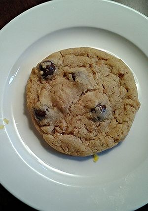 A picture of Toffee Fruit Chip Cookies.