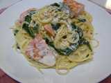 salmon cream pasta