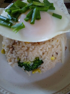 A picture of Healthy vegetable Beef and Rice.