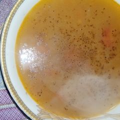 A picture of Dal soup.