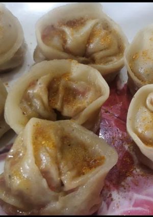 A picture of Vegetable Momos.