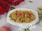 A picture of tomato gram flour sev