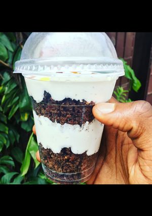 A picture of Cake parfait.