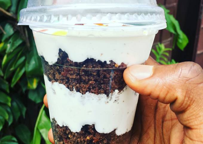 Recipe of Speedy Cake parfait