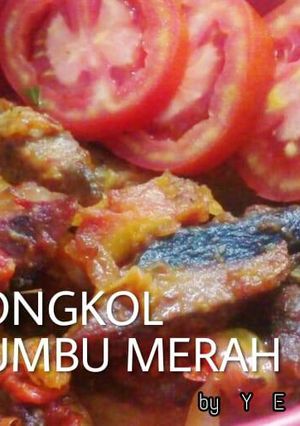 Foto resep Tongkol bumbu merah