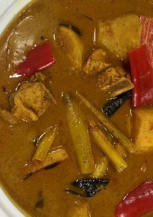 Hình của món Cà-ri Gà.