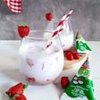 Korean Strawberry Coconut Milk