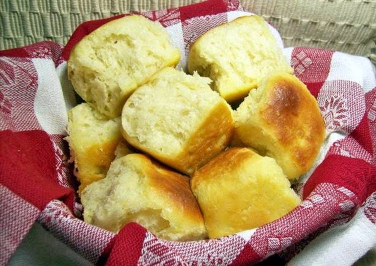 Recipe: Perfect Buttery Yeast Rolls