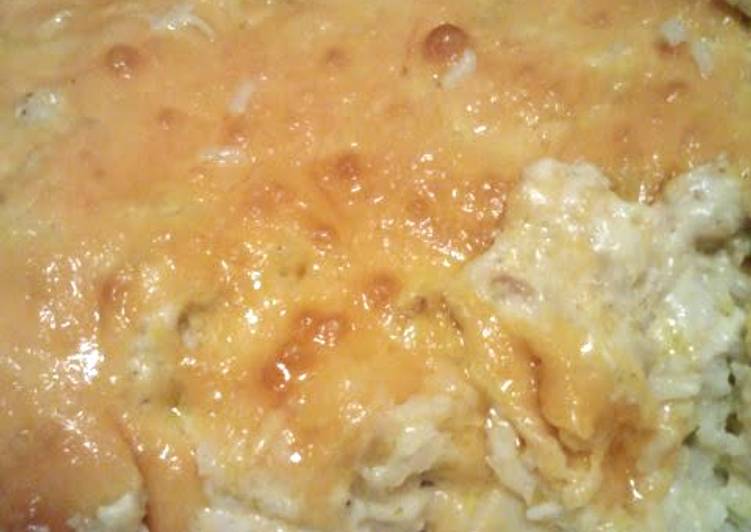 Steps to Cook Perfect Cheddar Chicken Casserole