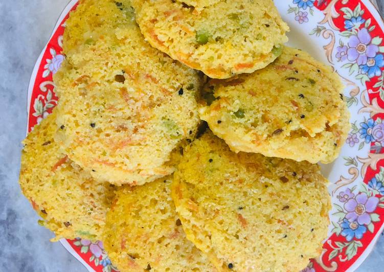 Easiest Way to Make Award-winning Mix veggies moong daal idli