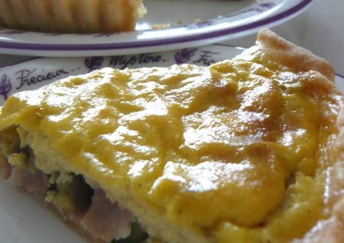 Easy But Healthy Quiche with Tofu for Dieters