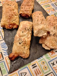 Una foto de Napolitanas con jamón de pechuga de pavo