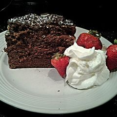 A picture of Double Chocolate Mint Torte.