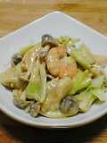 Chicken and Shrimp with Wasabi and Mayonnaise