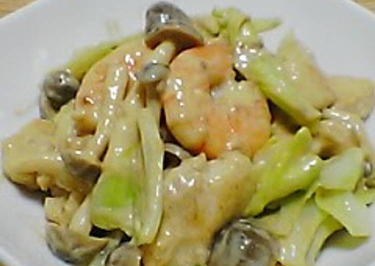 How to Prepare Favorite Chicken and Shrimp with Wasabi and Mayonnaise