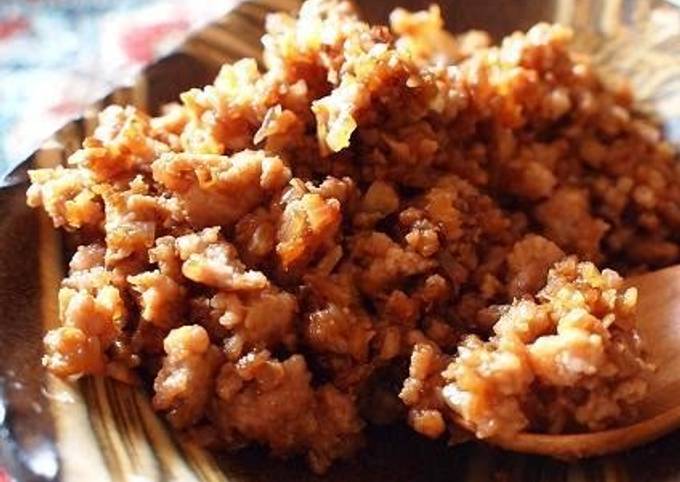 Meat-Miso (A Family Standard) Recipe