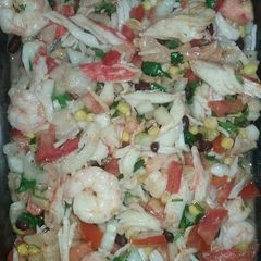 A picture of Mama's Southern Ceviche.